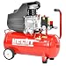 Produktbild Hecht Kompressor 2026 Druckluftkompressor Flüsterkompressor mit 24 Liter Tank (8 Bar, und 184l/min Ansaugleistung, Ölschmierung, große Räder und Haltebügel)