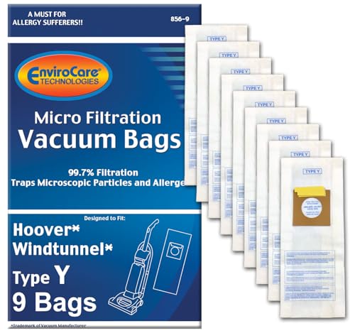 EnviroCare 9 Pack Type Y Bags