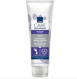 CREME ESFOLIANTE INTENSIVO PARA PÉS Tripla Ação Footworks AVON Care