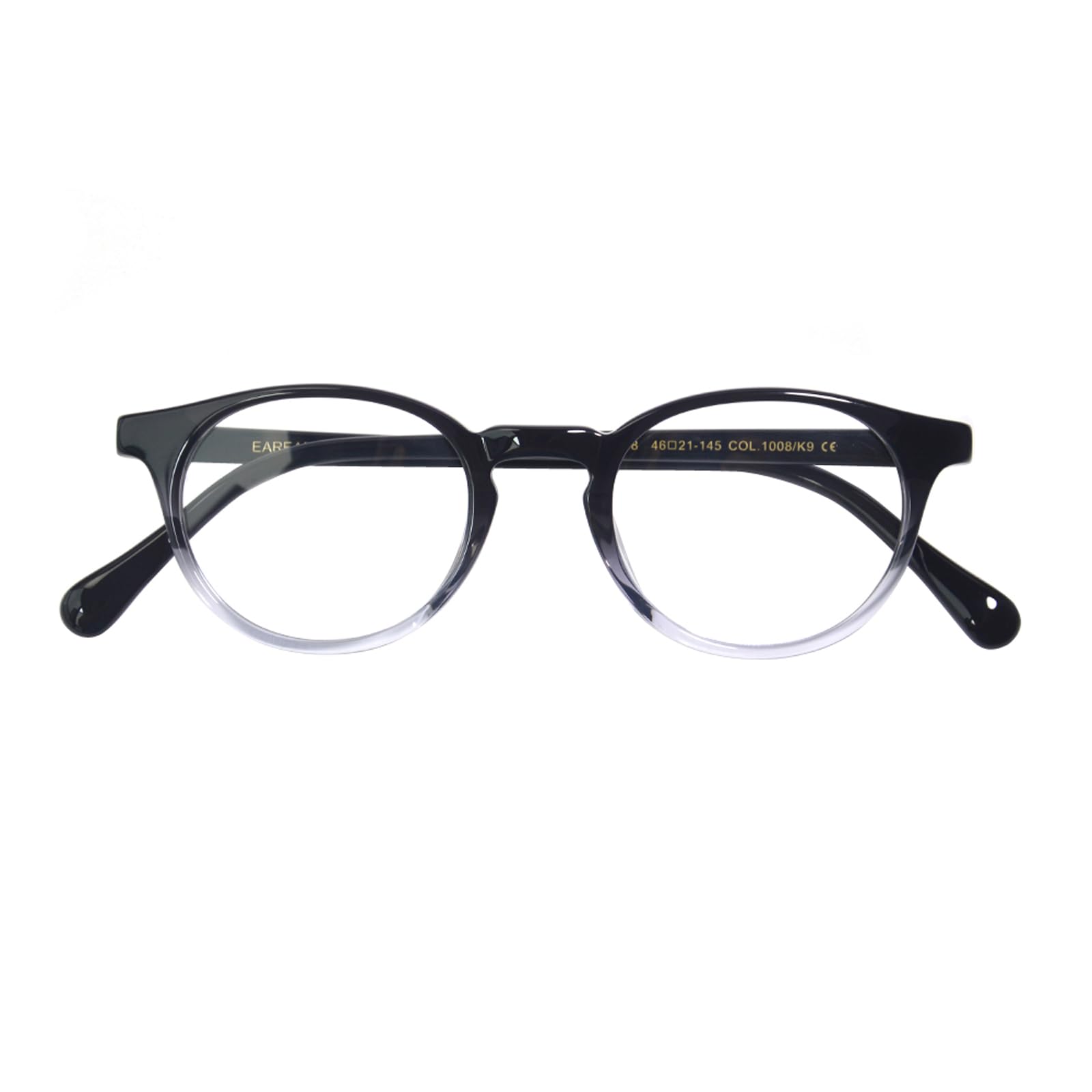 EAREADA Handmade Acetate Glasses Frame Small Size Classy Retro Vintage Round Eyeglasses
