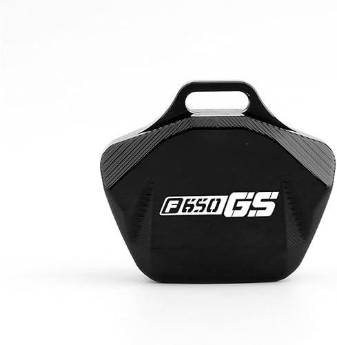 Para BMW F650GS F 650 GS Universal Motocicleta CNC Accesorios Llavero Funda Protección Carcasa (Color  1Negro, Tamaño Normal)
