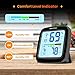 SMARTRO SC42 Professional Digital Hygrometer Indoor Thermometer Room Humidity Gauge Pro Accuracy Calibration