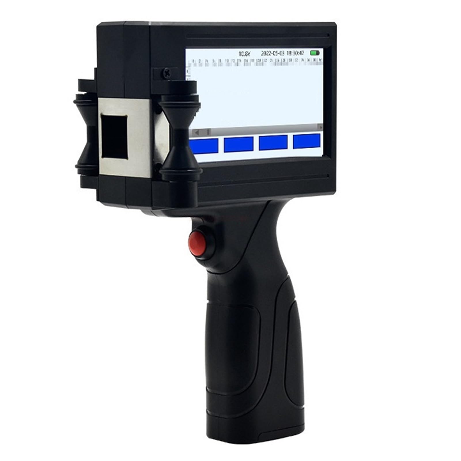 Variable 12.7mm Inkjet Printers Bar Batch Code Date Logo Expiry Label Portable Hand Jet Handheld Thermal Printer The Weld Is Strong