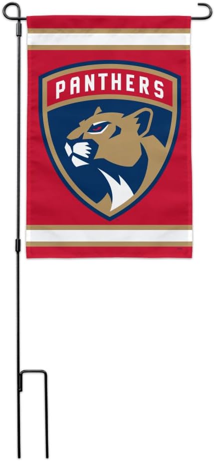 NHL Florida Panthers Logo Garden Yard Flag