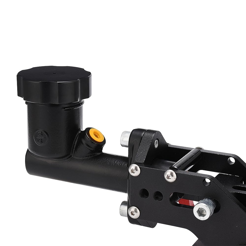 Freno de mano hidráulico para coche, piezas de modificación de deriva Hydro Ebrake 3/4 0,75 bar 3/8-24 freno ajustable de estacionamiento, color negro