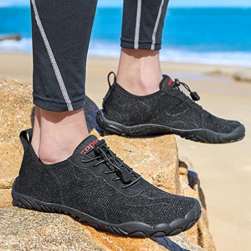 IceUnicorn Herren Barfußschuhe Damen Fitnessschuhe Traillaufschuhe Schwimmschuhe Strandschuhe Aquaschuhe Unisex - Image 5