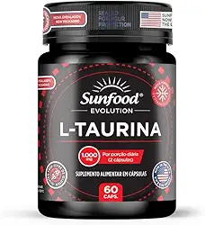 L-TAURINA 1.000MG 60 CAPSULAS SUNFOOD EVOLUTION