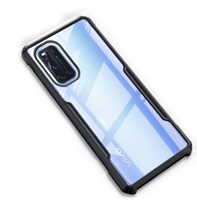 Carrywrap Synthetic Rubber Transparent Hard Back Cover Case For Vivo V19 (B0CRH5C4JZ) Amazon Price History, Amazon Price Tracker