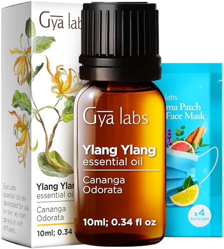 Gya Labs Ylang-Ylang Essential Oil - 0.34 Fl Oz -