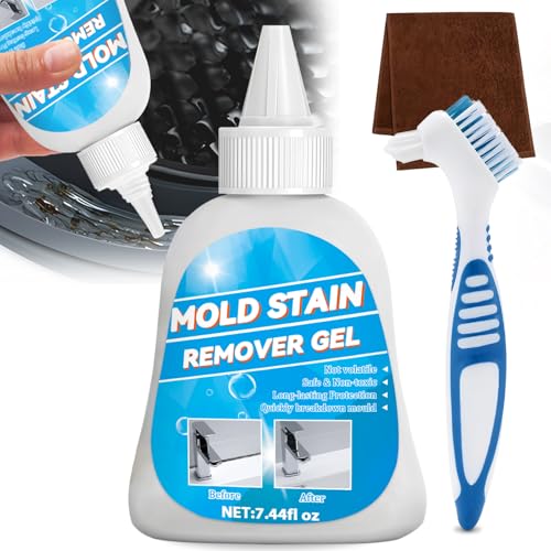 Paistely Household Stain Remover Gel, Heavy Duty Washing Machine Cleaner, Effective Stain Cleaner, All-Purpose Cleaning Gel for Shower, Toilet, Bathroom, Washer, Kitchen Sink (220ml)