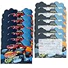 simyron Carte Invitation Anniversaire Enfant de Fête Blaze Truck 12 Cartes d’invitation Amusantes pour Enfants pour 12…