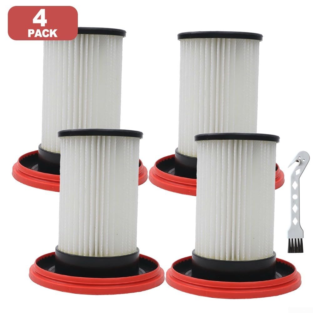 Lot de 4 filtres HEPA pour Bosch Unlimited Gen2 Series 8, efficace et facile à nettoyer, tissu filtrant ABS et HEPA, 12036642, 12023349