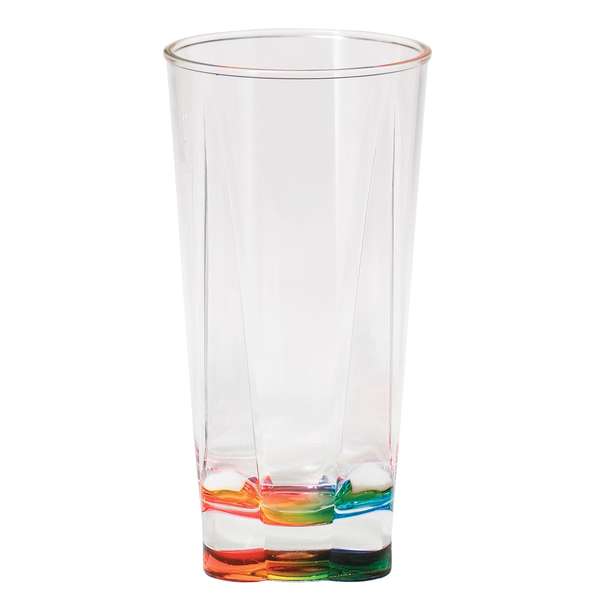 Merritt Crystal Rainbow 16-ounce Acrylic Tumblers Set of 12