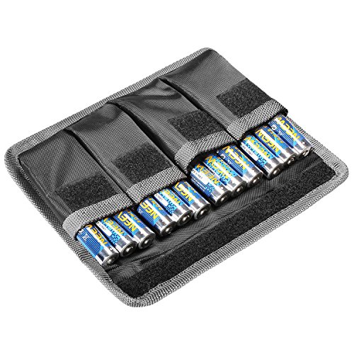 NEEWER Tragetasche für Batterien Reflex Digital/AA/LP-E6/E8/E10/E12/EN-EL14/EN-EL15/FW50/F550 usw.passend zu Akkus Nikon D800/Canon 5DMKIII… – Ansicht 3