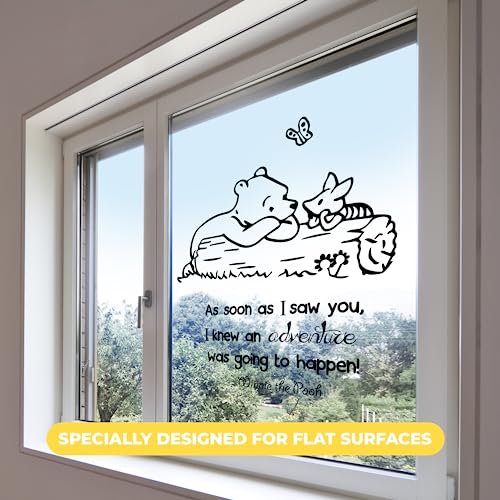 Vinilo decorativo Winnie The Pooh para pared 18x22 in miniatura 3