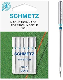Schmetz Igły 130N-90, metal, srebro, 90-14, 5 odliczonych