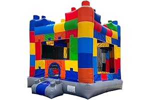 HeroKiddo Mega Bounce House for Adults & Kids, Party-Sized Inflatable!