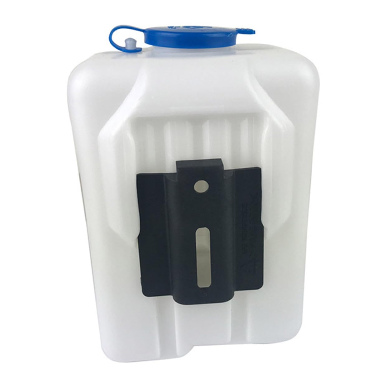 Depósito de Líquido Lavaparabrisas 1, 5l Negro Kit de Plástico | Remolque y Vehículo Todoterreno, Incluye Manguera de 1, 5m, Boquillas y Fijaciones de Cableado