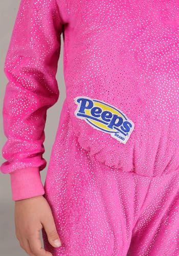 Disfraz Conejo Rosa para Niños con Mono y Cabeza Peluche miniatura 3