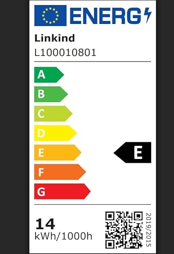 Linkind 13,5W Superhelle E27 Glühbirne - ersetzt 100W, 5000K Tageslichtweiß, 1560LM A60 Edison Form, 220°, Nicht Dimmbar, 3 Stück