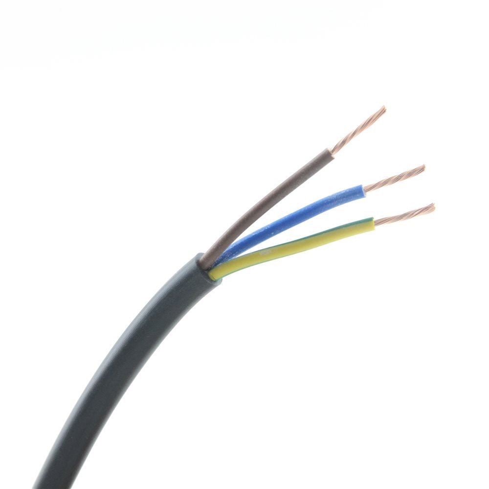 Sel Black 25 Meters Of Flex 3183Y 1Mm 10 Amp 3 Core Flexible Cable