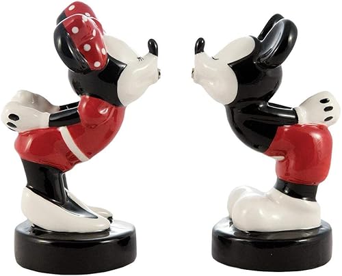 Coctelera esculpida de sal y pimentero Mickey & Minnie