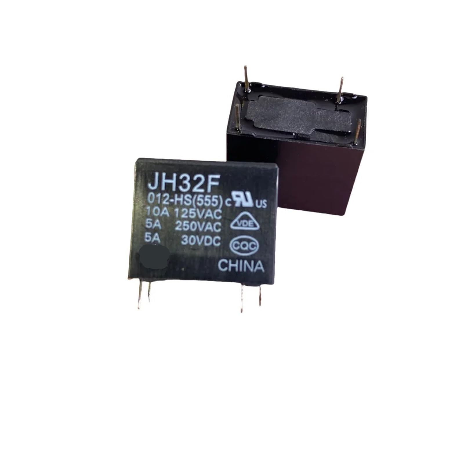 AARTERZZA 10 x JH32F-012-HS 4 Pin 10A JH32F Relay