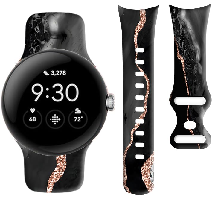 Correa Compatible Pixel Watch de Silicona Suave miniatura 1