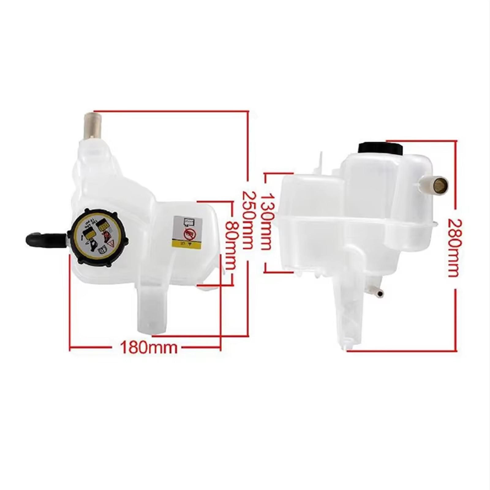 Compatibile con Ford per Escape 2001-2012 Vaschetta Radiatore | YL8Z8A080AE Serbatoio di espansione del liquido di raffreddamento del radiatore con tappo