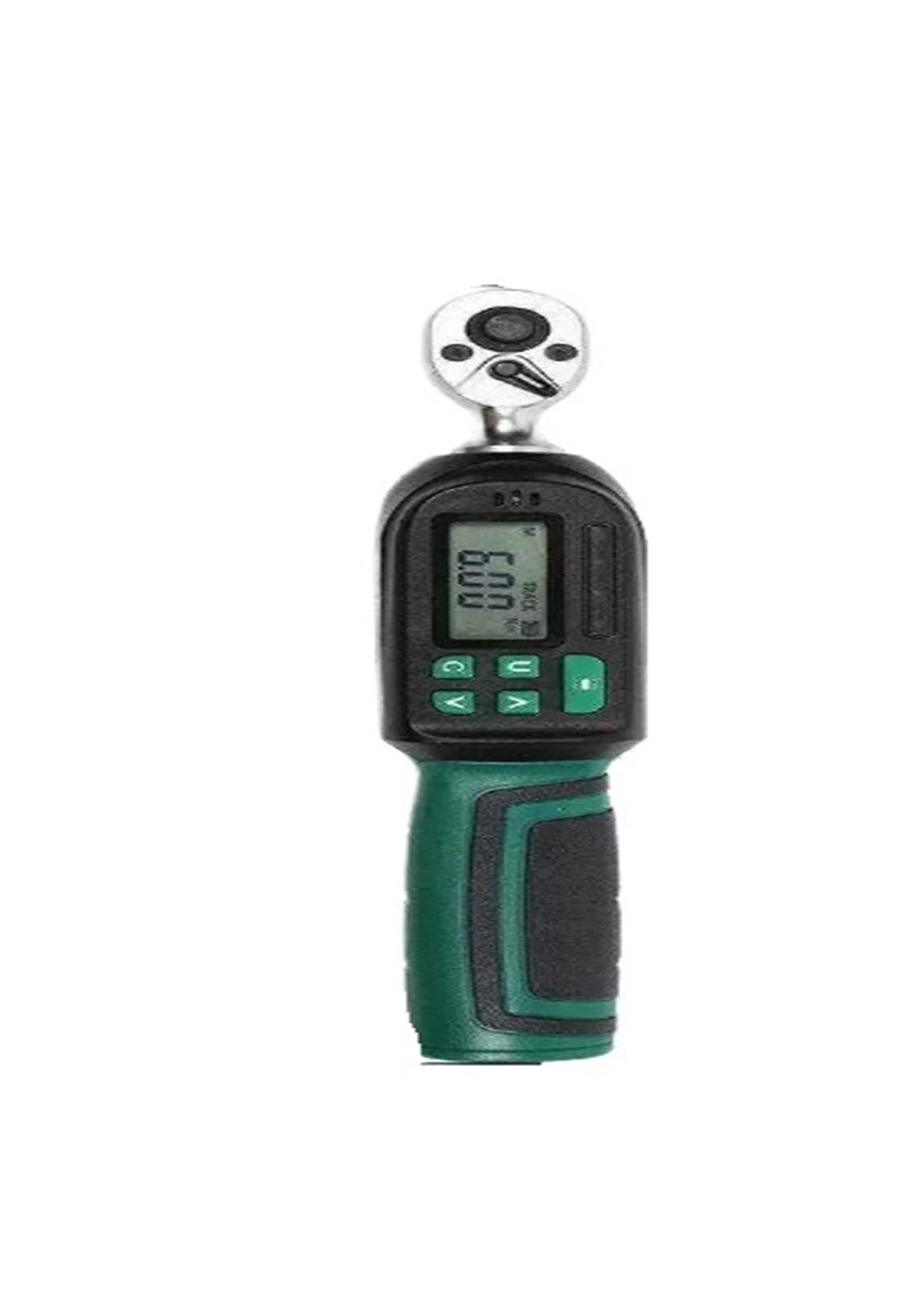 Electronic Digital Torque Wrench, Short Ratchet, 1/4", Range 0.3–6Nm