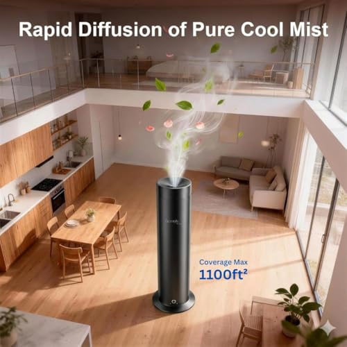 Image of STARQ Halo Luxury Smart Air Scent Diffuser Waterless Aroma Machine Cold Atomization Ultra Quiet No Heat for Office Home Gym & Hotel Includes Complimentary 100ml Starter Pack Perfumes
