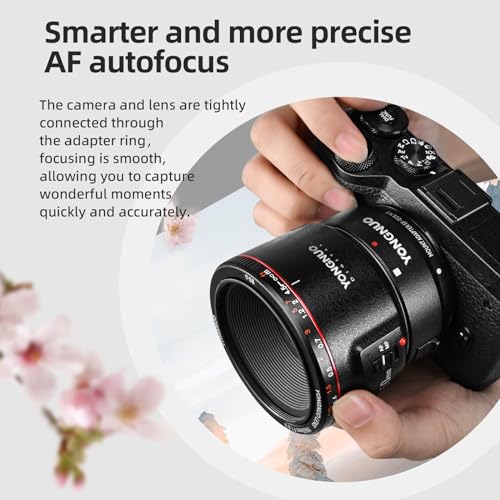 Anillo Adaptador de Montura YONGNUO EF-EOS M II para Objetivos Canon EF/EF-S a Cámaras Canon EOS-M (Montura EF-M), con Control Automático de Apertura y Enfoque Automático miniatura 4
