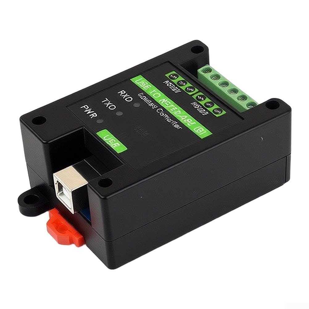 USB convertidor serie montaje en carril carcasa ABS