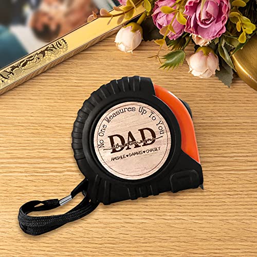 Cinta métrica personalizada para papá estilo 3 miniatura 5