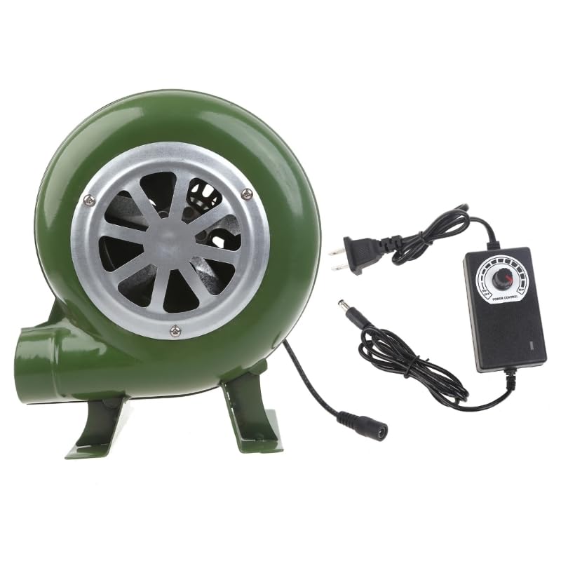 Souffleur électrique pour mini four de forge et barbecue de jardin