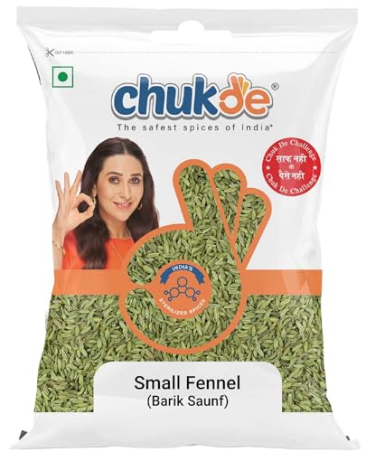 Image of Chukde - Ajwain 200 Gm - Barik Saunf 100 Gm - Whole Spices - Combo Pack