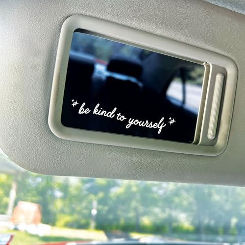 Image of Set 3Pcs Be Kind Yourself Rearview Mirror Decal