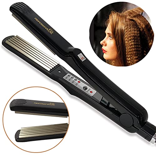 Image of PROFESSIONAL FEEL Abs Neo Tress Hair Crimper For Women Electric 4X Protection Crimp & Style Hair Styler (Hair Crimping Without Damage),Black