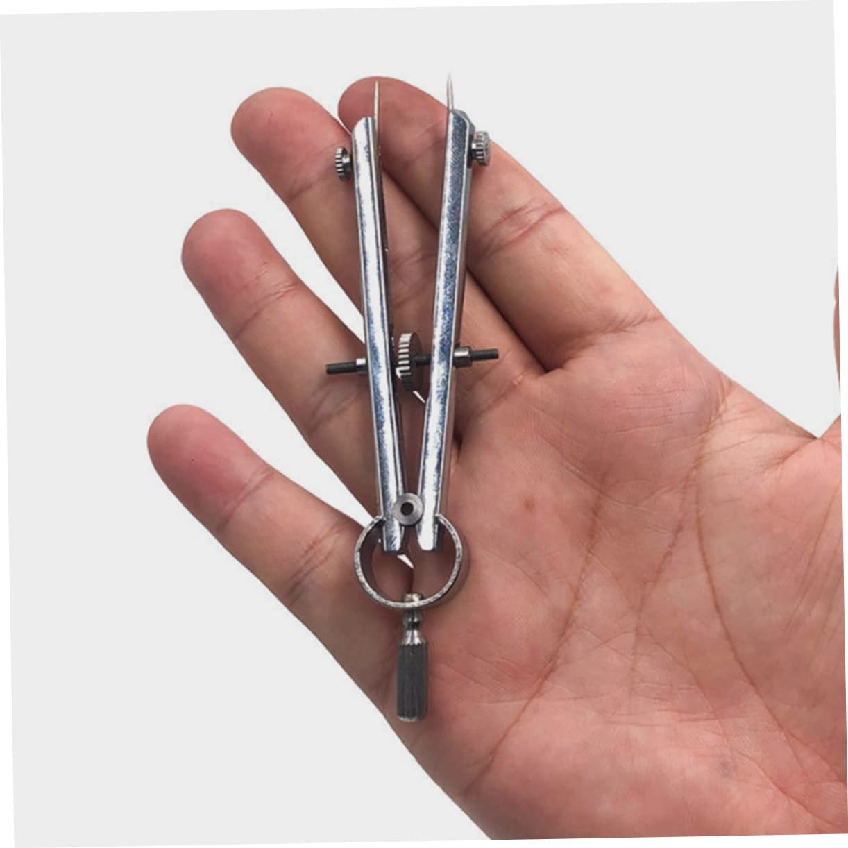 STOBOK 5 Pz Bussole Compasso a Matita Compasso Da Disegno in Metallo Compasso Geometrico Compasso Per La Geometria Goniometro e Compasso Alunno Bussola Acciaio Inossidabile Gioielleria