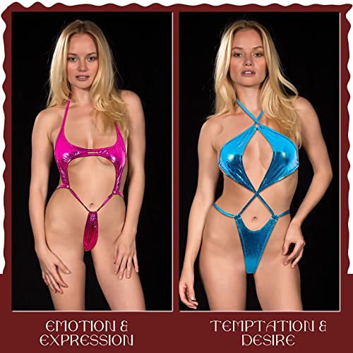Zhanmai Womens g String Thong Bikini Women's Exotic Lingerie Sets Swimwear for Beach Party2