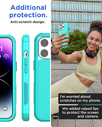 Aicase For Iphone 14 Pro Case(6.1")Case,Heavy Duty 3-Layer Rugged Pocket-Friendly Phone Cover,Durable Military Grade Protection Shockproof/Drop Proof/Dust-Proof Protective For Iphone 14 Pro Case 6.1" #TOP5