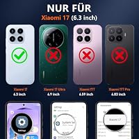 Pilaru Super Magnetisch Hülle für Xiaomi 17 : Kompatibel mit MagSafe Militärschutz Extrem Langlebig Matt Transluzent Kratzfest Anti Fingerabdruck Handyhülle Case Cover für Xiaomi17 Mintgrün – Ansicht 2