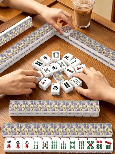 Set de Fichas American Mahjong con Estuche de Viaje Elegante miniatura 2