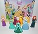 Disney Princess Deluxe Party Favors Goody Bag Fillers Set of 11 Nice Sized Figures with Rapunzel, Cinderella, Ariel Etc and Bonus Tattoos!