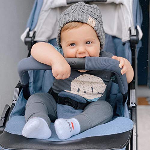 Image of Funky Junque Kids Baby Toddler Ribbed Knit Children's Winter Hat Beanie Cap