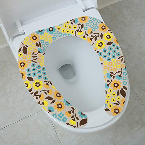 Paste Toilettensitz, Toilettensitz Dichtung Toilettensitz Kissen Deo Lanruihable Toilettensitz – Bild 3