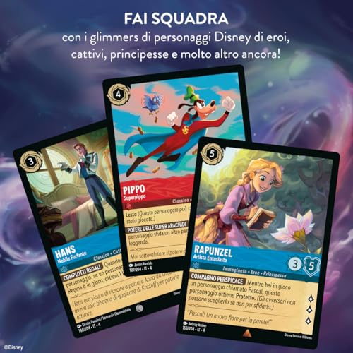 Ravensburger Set Carte Da Gioco Disney Lorcana Gioco Carte Preludio - 4