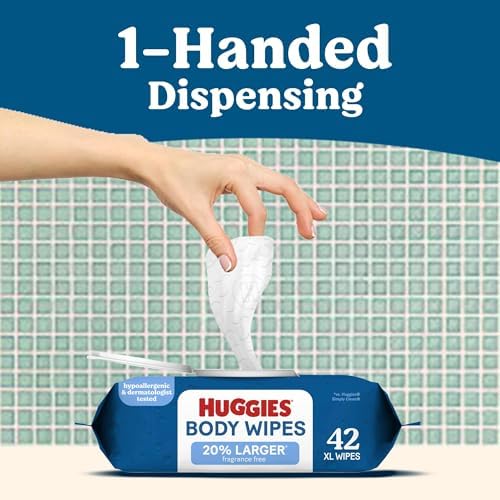 Huggies Extra Large Unscented Wipes, 1 Flip-Top Pack, 42 Count - 5
