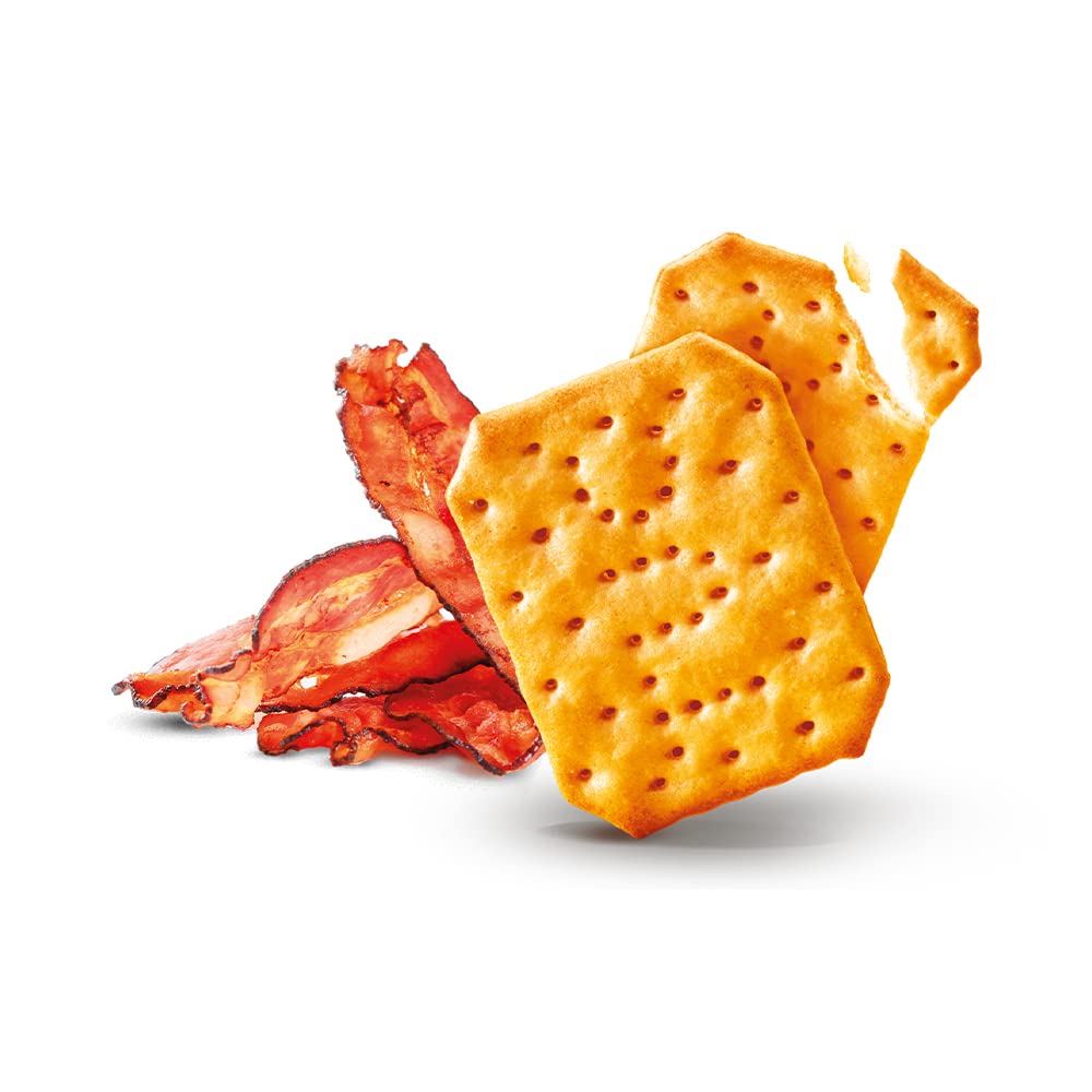 Tuc Original, Gusto Bacon, Cotto al Forno con Grano 100% Italiano, 24x100g