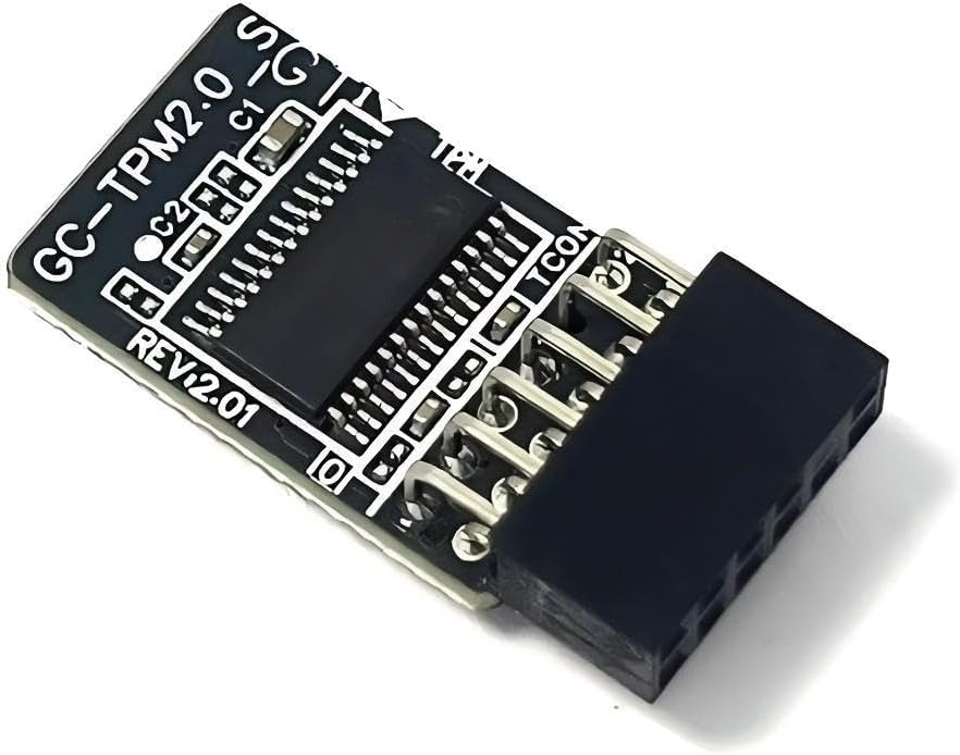 Gintai TPM LPC Module 12pin-1 with Infineon SLB9665 for GIGABYTE GC-TPM2.0_S X299X AORUS Master/ X299 DESIGNARE EX/ X299X DESIGNARE 10G/ X299X AORUS Xtreme WATERFORCE/ X299 AORUS Gaming 7 Pro